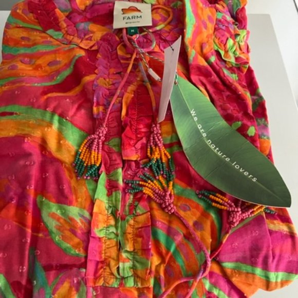 FARM RIO Fruit Brush Mini Dress - Picture 8 of 12